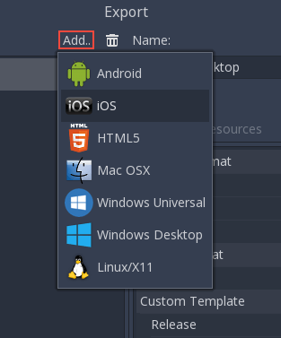 Godot screenshot