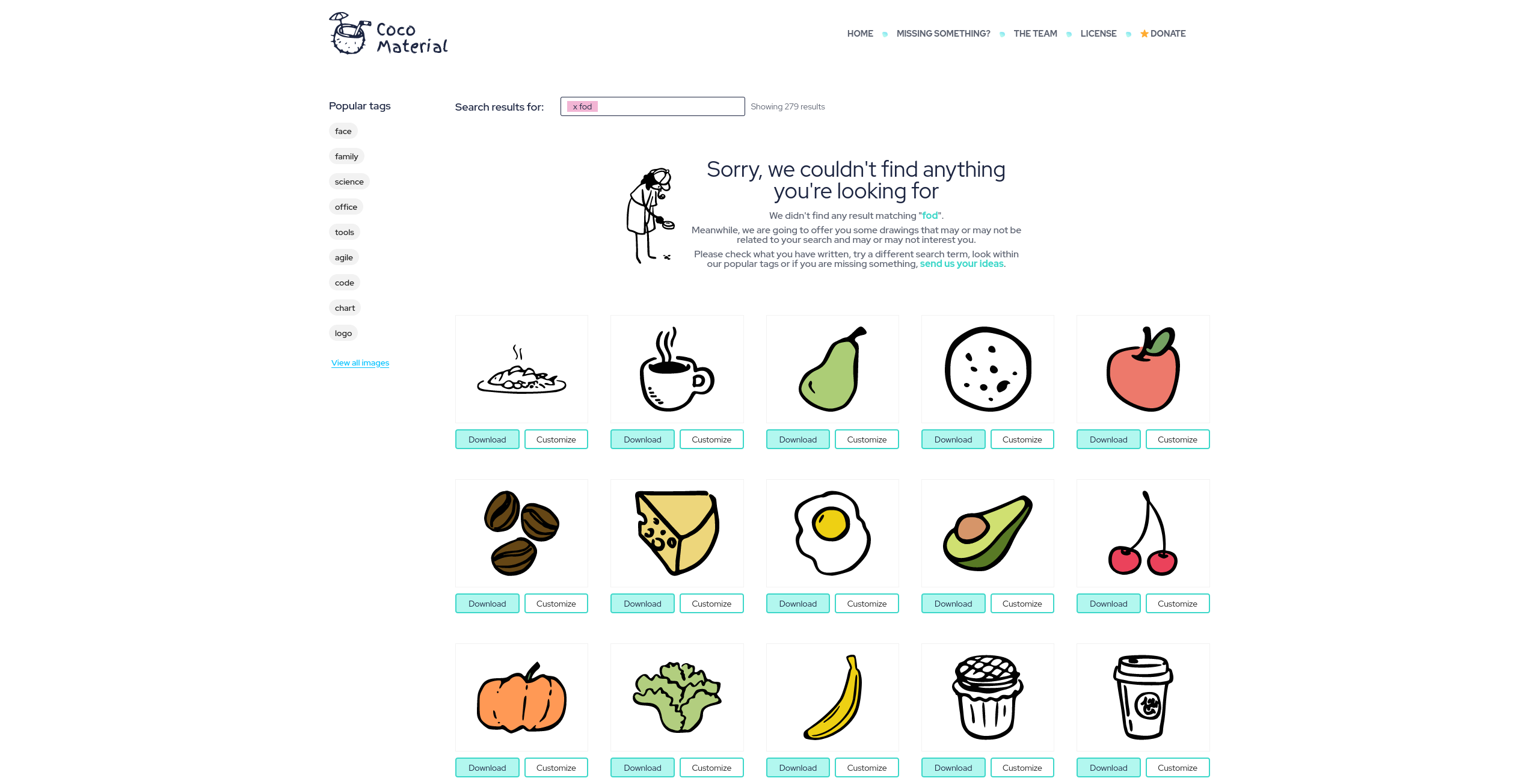 Search engine improvements at CocoMaterial