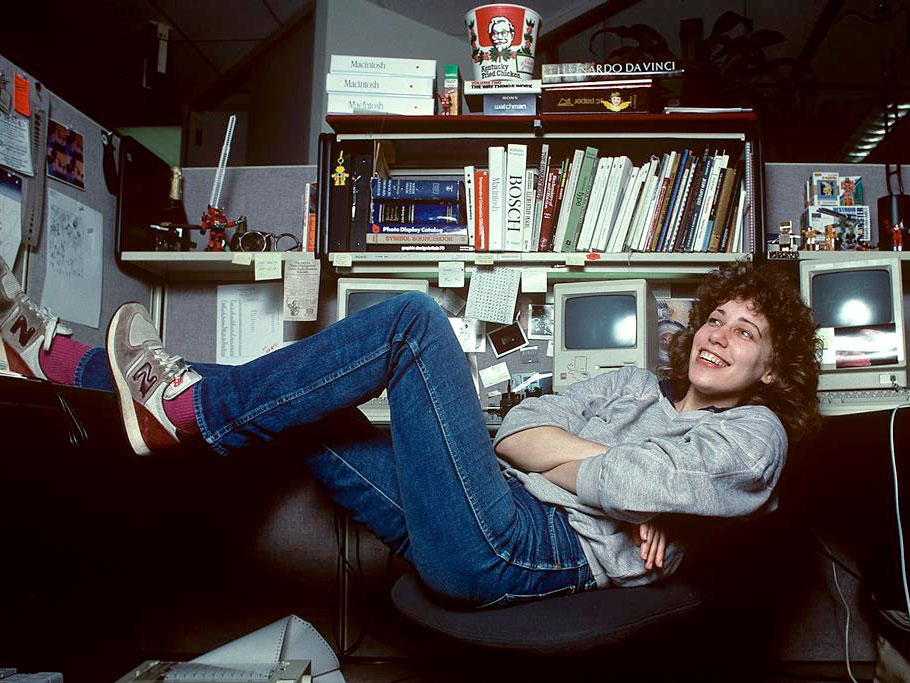 Una de las imágenes más icónicas de Susan Kare